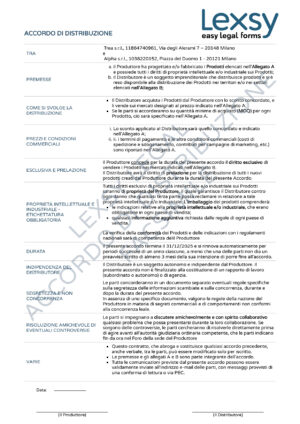 Lexsy - Documentazione Legale Semplificata - Distribuzione