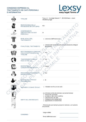Lexsy - Documentazione Legale Semplificata - Marketing