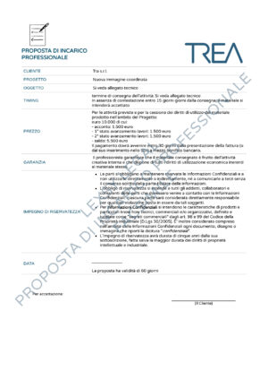 Lexsy - Documentazione Legale Semplificata - Proposta incarico professionale